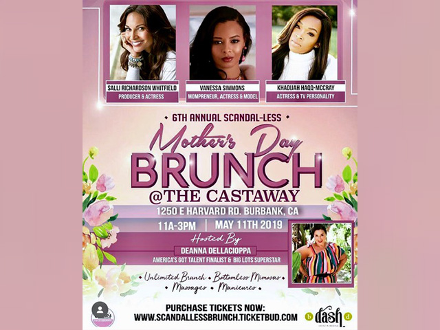 Deanna hosts the 6th Annual Scandal-less Pre Mother’s Day Brunch honoring