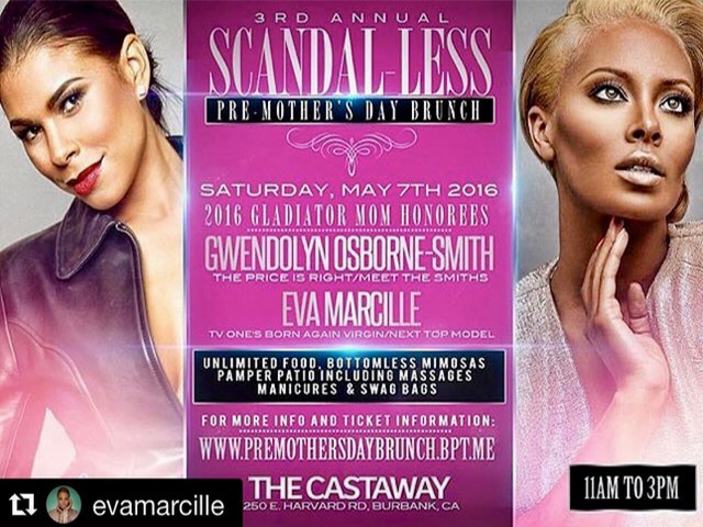Deanna hosts the 3rd Annual Scandal-less Pre Mother’s Day Brunch honoring Eva Marcille